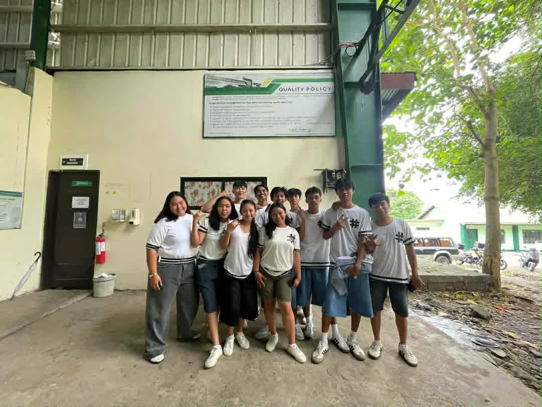 Celebrating the 3rd place in our class